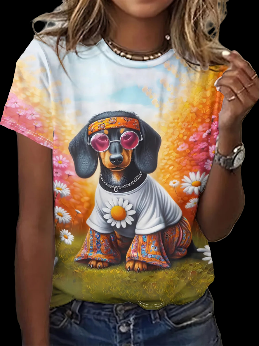 3.Ultra-Modern Stylish Animals T-Shirts (S-2XL) - ALOE WINGS STORE