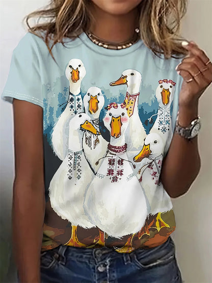 2.Ultra-Modern Stylish Birds T-Shirts Collection (S-2XL) - ALOE WINGS STORE