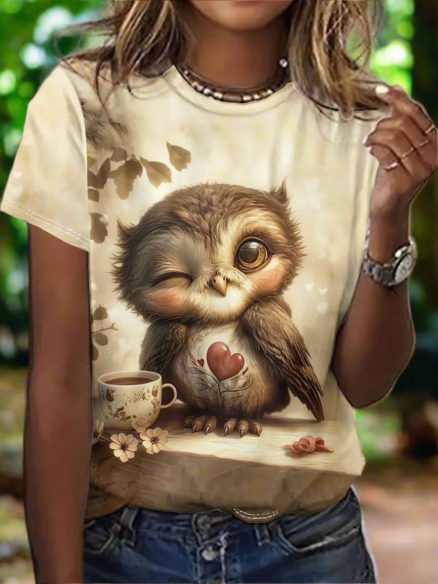 2.Ultra-Modern Stylish Birds T-Shirts Collection (S-2XL) - ALOE WINGS STORE