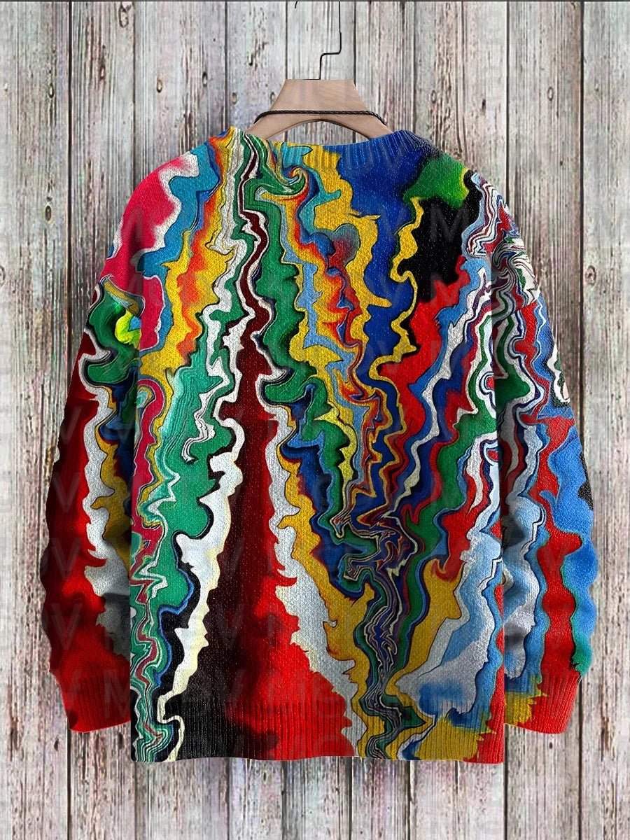 Unisex Multicolour Art Sweater [SELECTION] - Ltd Time Only! - ALOE WINGS STORE