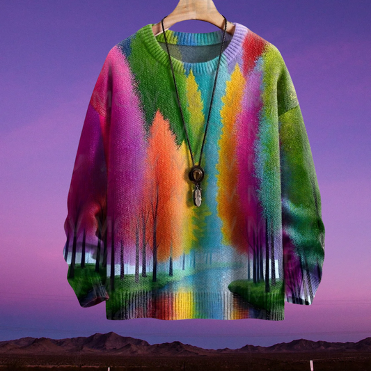 Unisex Multicolour Art Sweater [SELECTION] - Ltd Time Only! - ALOE WINGS STORE