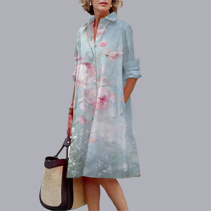 Abstract & Garden-Inspired Floral Dress Collection - ALOE WINGS STORE