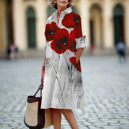 Abstract & Garden-Inspired Floral Dress Collection - ALOE WINGS STORE