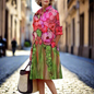 Abstract & Garden-Inspired Floral Dress Collection - ALOE WINGS STORE