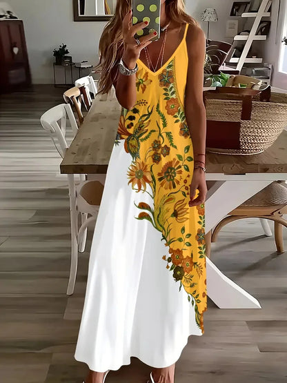 Bohemian Summer Chic Women's Casual A-Line Long Dress Collection - ALOE WINGS STORE