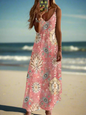 Bohemian Summer Chic Women's Casual A-Line Long Dress Collection - ALOE WINGS STORE