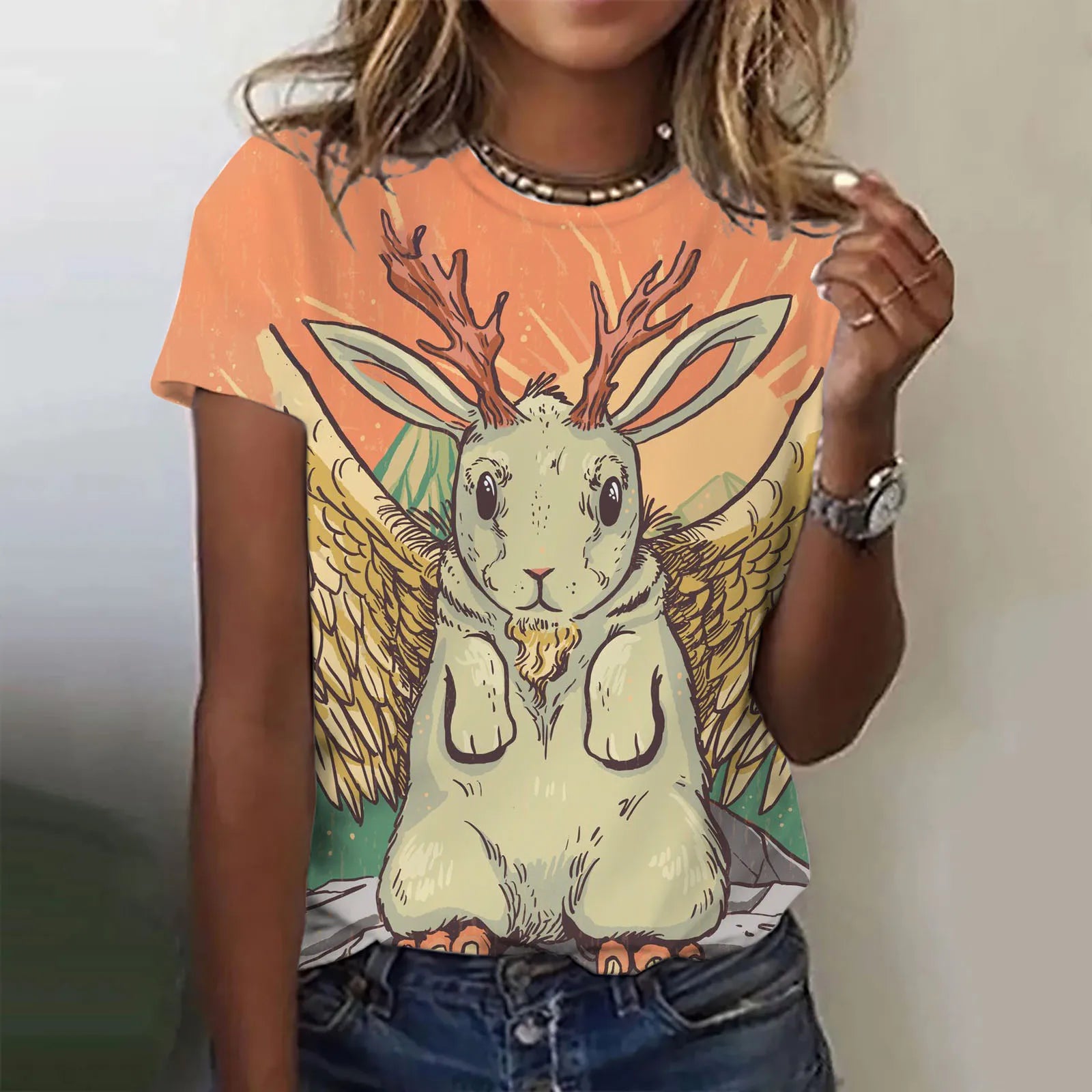 High Velocity Bunny T-Shirt [SELECTION] (S-5XL) - ALOE WINGS STORE