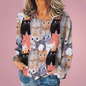 Stylish Cat Patchwork Unisex Sweatshirt (Size S to XXXL) Collection - Ltd Time Only! - ALOE WINGS STORE