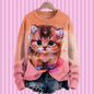 Cute Casual Cat Sweater SELECTION - ALOE WINGS STORE