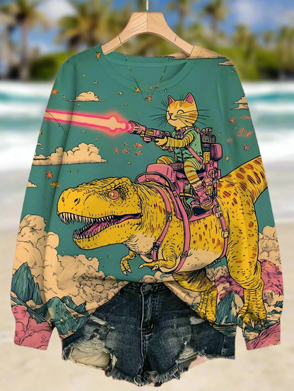 Trendy Casual 3D Animal Sweatshirt Collection - ALOE WINGS STORE