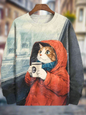 Cat Art Sweatshirt Collection - ALOE WINGS STORE