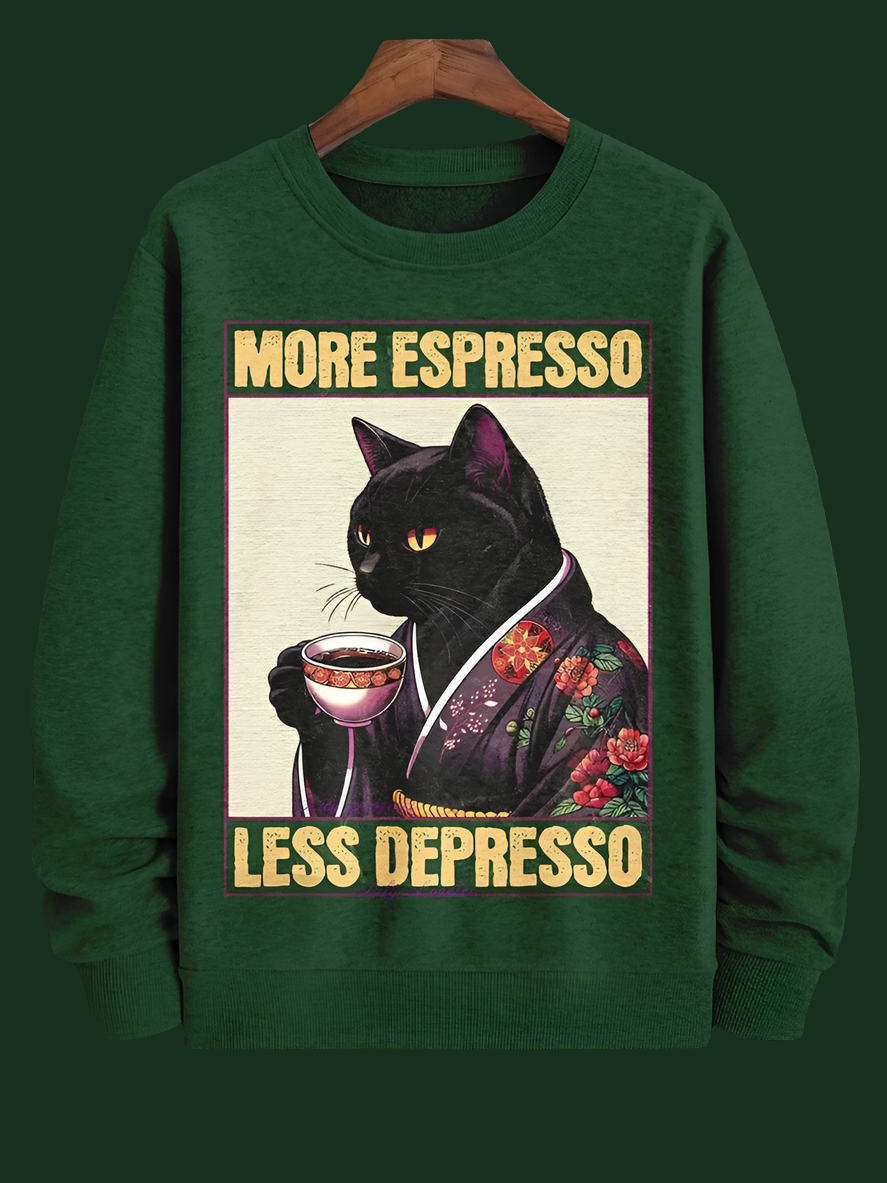 Cat Art Sweatshirt Collection - ALOE WINGS STORE