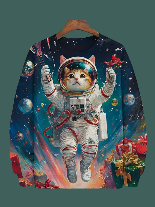 Cat Art Sweatshirt Collection - ALOE WINGS STORE