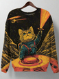Cat Art Sweatshirt Collection - ALOE WINGS STORE