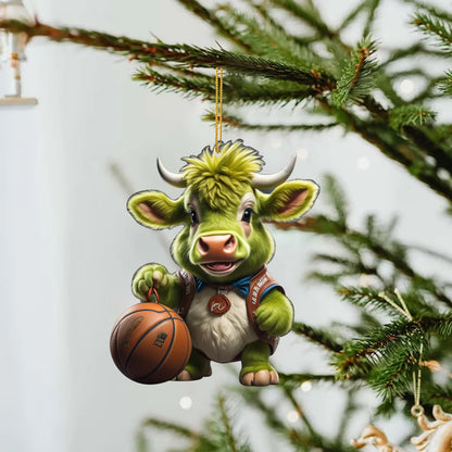 Funny Animals (Cows & Pigs) Christmas Tree Hanging Ornaments Selection - ALOE WINGS STORE