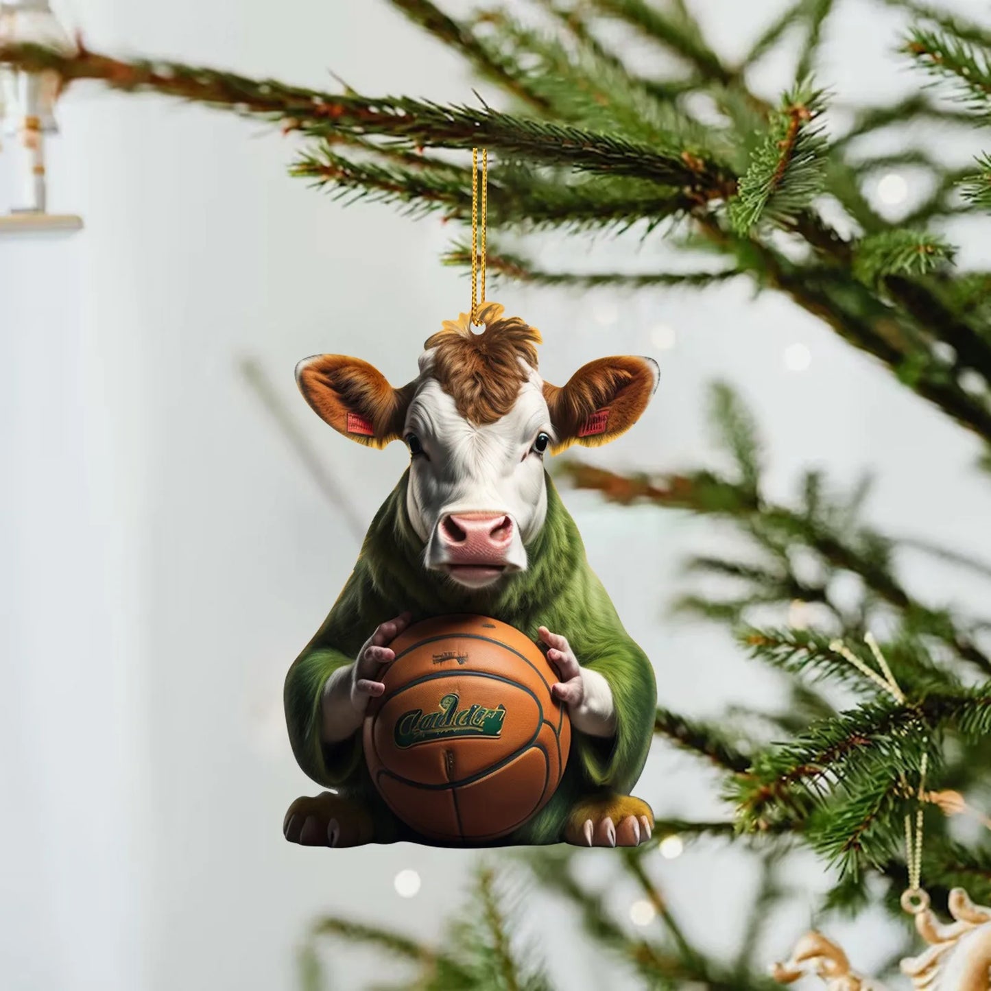 Funny Animals (Cows & Pigs) Christmas Tree Hanging Ornaments Selection - ALOE WINGS STORE