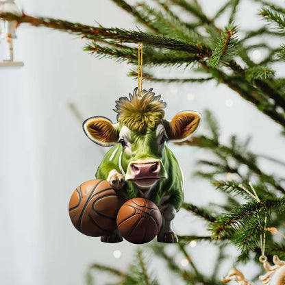 Funny Animals (Cows & Pigs) Christmas Tree Hanging Ornaments Selection - ALOE WINGS STORE