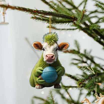 Funny Animals (Cows & Pigs) Christmas Tree Hanging Ornaments Selection - ALOE WINGS STORE
