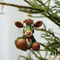Funny Animals (Cows & Pigs) Christmas Tree Hanging Ornaments Selection - ALOE WINGS STORE