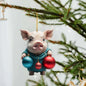 Funny Animals (Cows & Pigs) Christmas Tree Hanging Ornaments Selection - ALOE WINGS STORE