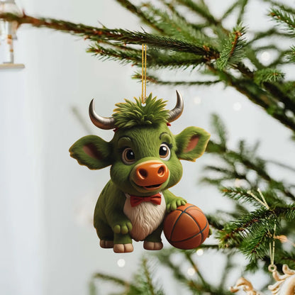 Funny Animals (Cows & Pigs) Christmas Tree Hanging Ornaments Selection - ALOE WINGS STORE