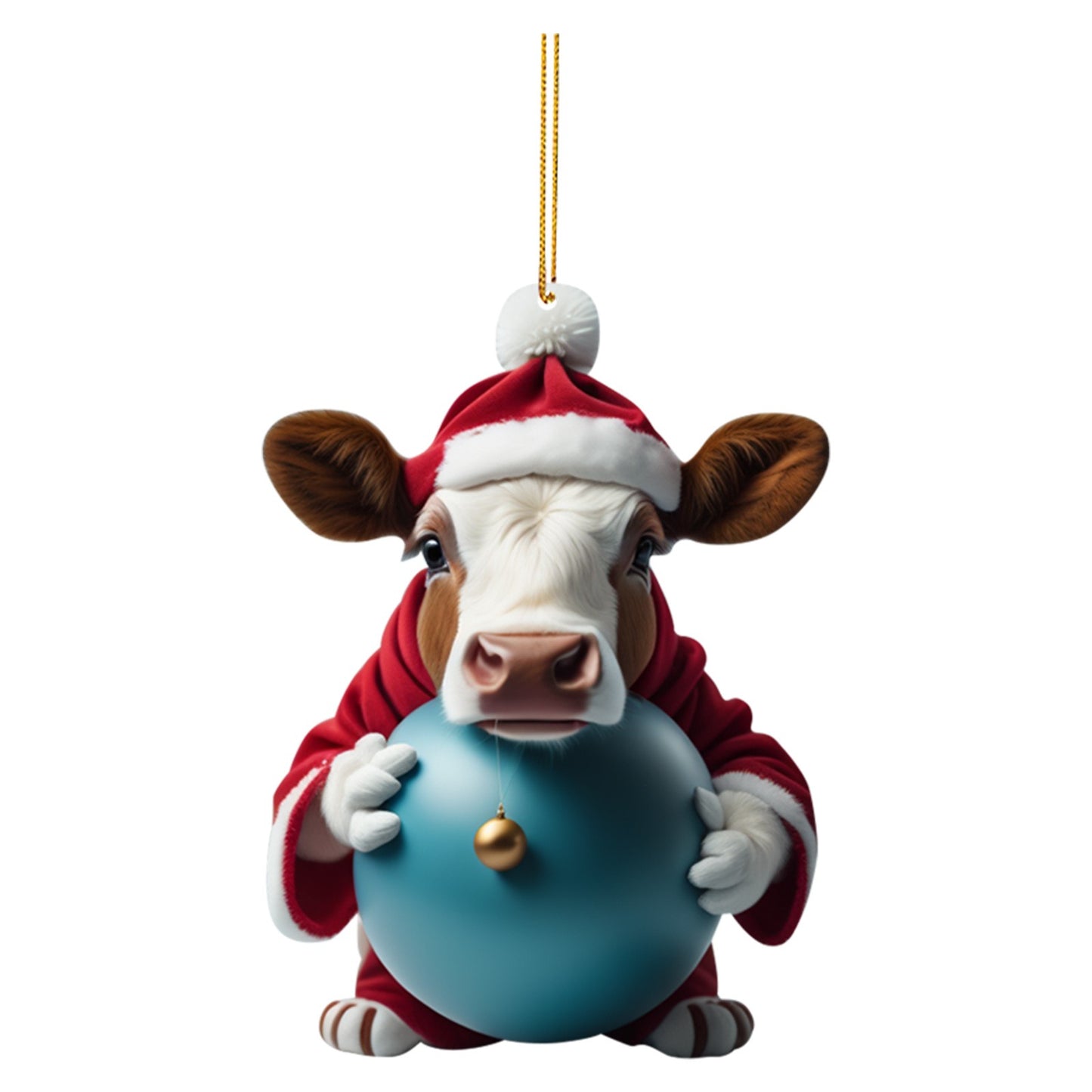Funny Animals (Cows & Pigs) Christmas Tree Hanging Ornaments Selection - ALOE WINGS STORE