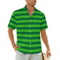 1.Men's Casual Funky Art Short Sleeve Collared Beach Shirts Collection - ALOE WINGS STORE