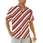 3.Men's Casual Funky Art Short Sleeve Collared Beach Shirts Collection - ALOE WINGS STORE
