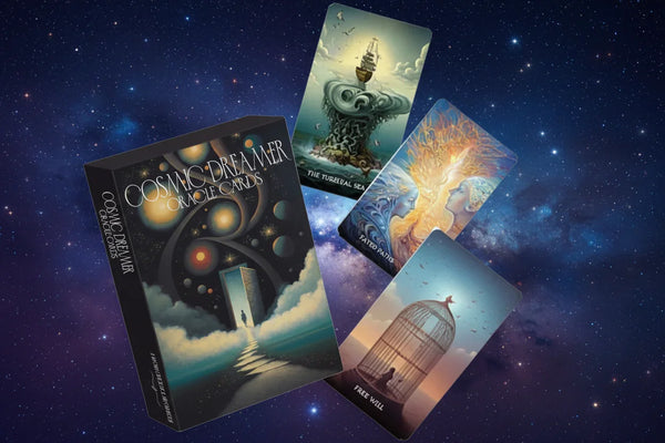 Cosmic Dreamer Oracle  48 Cards Deck - ALOE WINGS STORE