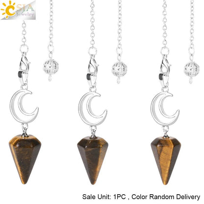 Spiritural Crystal Pendulum SELECTION - ALOE WINGS STORE