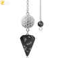 Natural Gemstones Spiritual Flower Pendulum / Pendant SELECTION - ALOE WINGS STORE