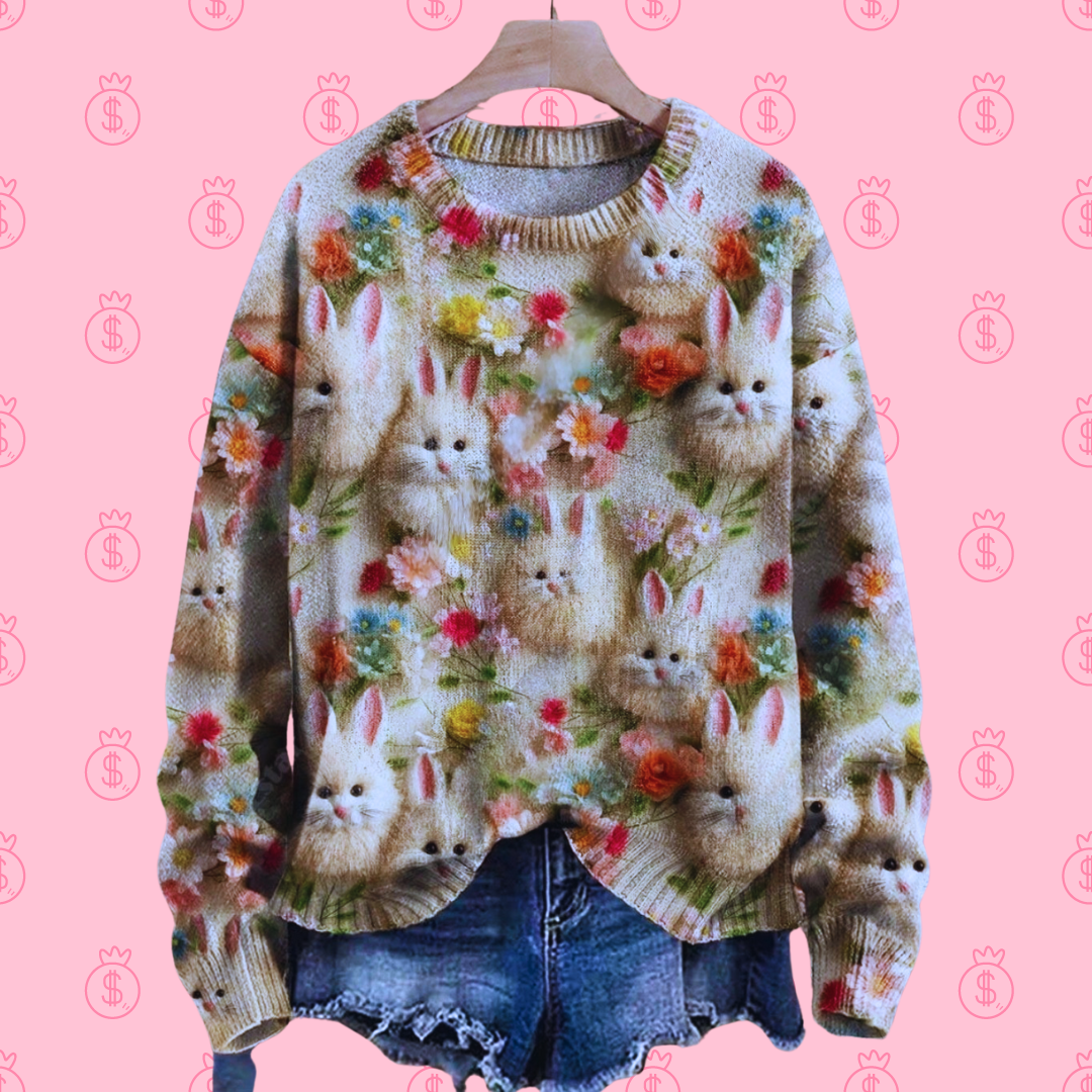 Cute animal series casual unisex Sweater [SELECTION] - ALOE WINGS STORE