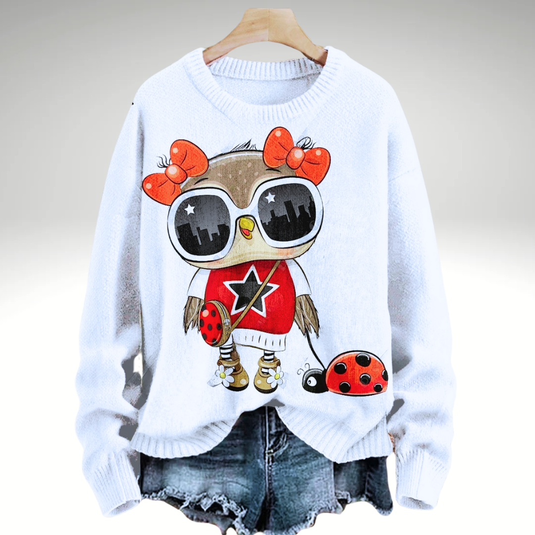 Cute animal series casual unisex Sweater [SELECTION] - ALOE WINGS STORE