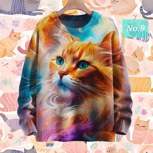 Cute Cats Unisex Sweater [SELECTION] -Ltd Time Only! - ALOE WINGS STORE