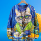 Cat Art Unisex Sweater Collection - Ltd Time Only! - ALOE WINGS STORE