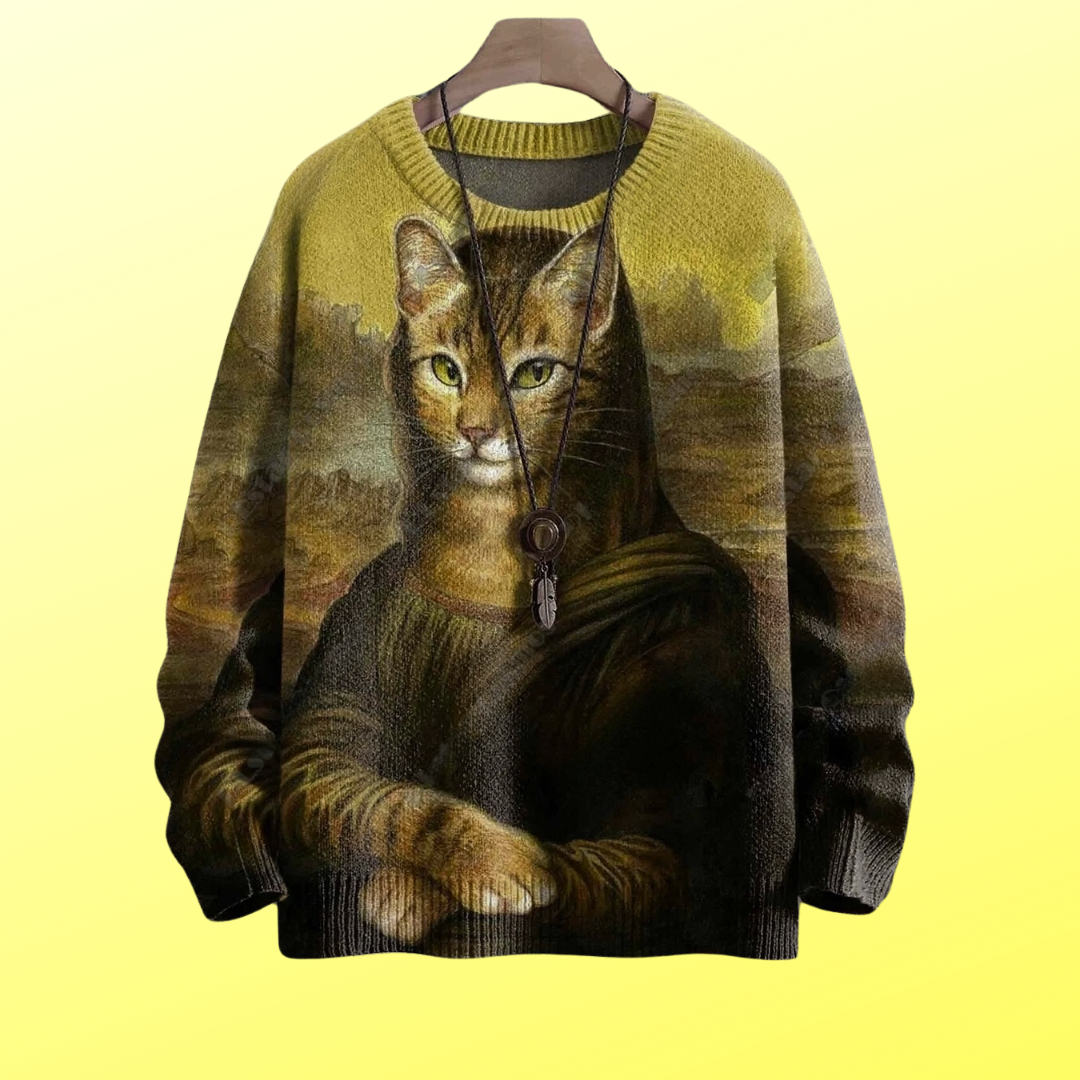 Cat Art Unisex Sweater Collection - Ltd Time Only! - ALOE WINGS STORE