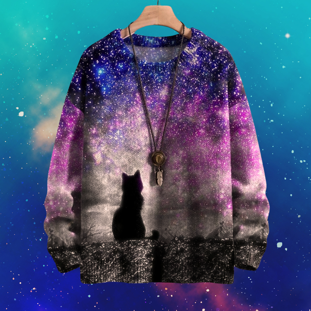 Cat Art Unisex Sweater Collection - Ltd Time Only! - ALOE WINGS STORE