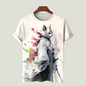 Cool Cats 3D Animal Print T-Shirt Collection - ALOE WINGS STORE