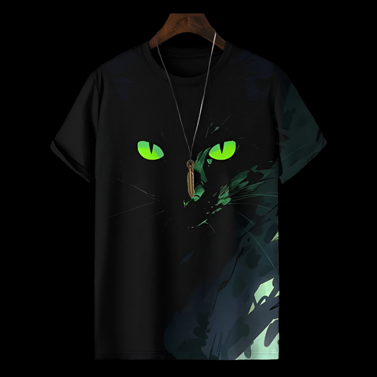 Cool Cats 3D Animal Print T-Shirt Collection - ALOE WINGS STORE