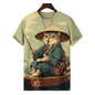 Cool Cats 3D Animal Print T-Shirt Collection - ALOE WINGS STORE