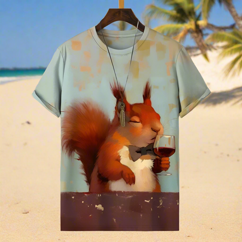 Cool Cats 3D Animal Print T-Shirt Collection - ALOE WINGS STORE