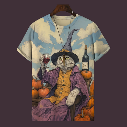 Cool Cats 3D Animal Print T-Shirt Collection - ALOE WINGS STORE