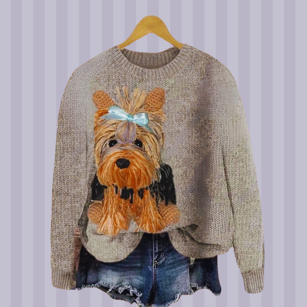 Adorable Unisex Sweater Collection with Dog Patterns - Ltd Time Only! - ALOE WINGS STORE