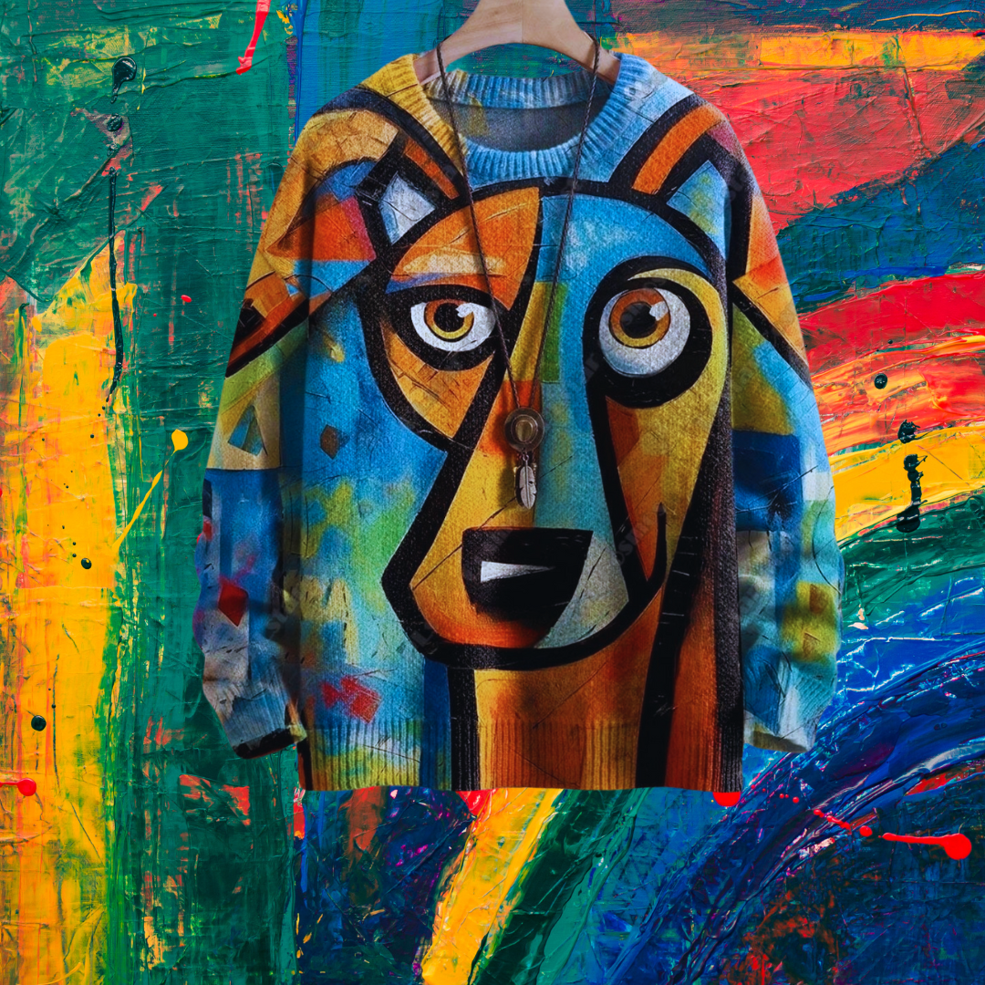 Adorable Unisex Sweater Collection with Dog Patterns - Ltd Time Only! - ALOE WINGS STORE
