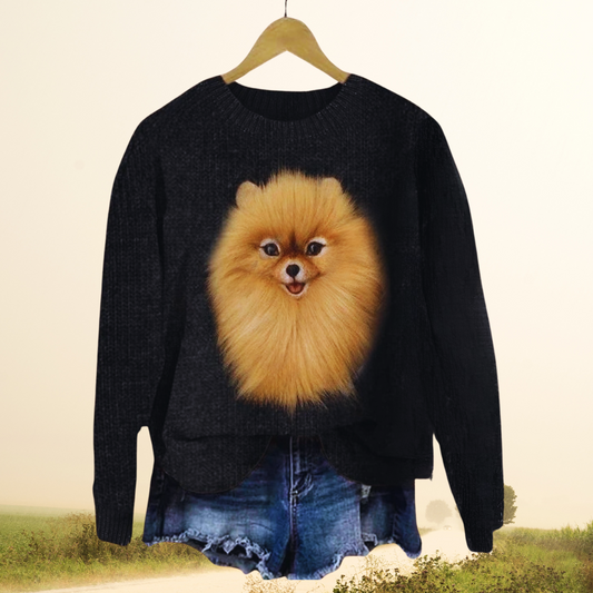 Adorable Unisex Sweater Collection with Dog Patterns - Ltd Time Only! - ALOE WINGS STORE