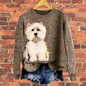 Adorable Unisex Sweater Collection with Dog Patterns - Ltd Time Only! - ALOE WINGS STORE