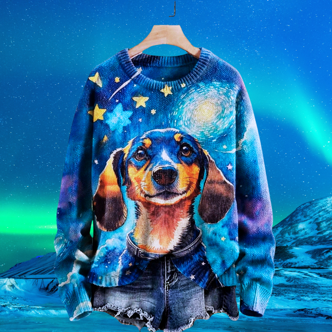 Adorable Unisex Sweater Collection with Dog Patterns - Ltd Time Only! - ALOE WINGS STORE