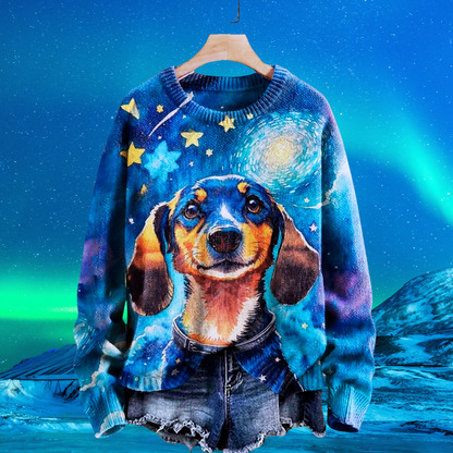 Adorable Unisex Sweater Collection with Dog Patterns - Ltd Time Only! - ALOE WINGS STORE
