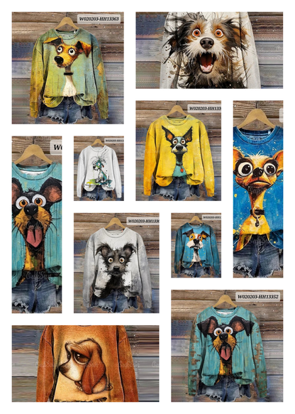 Funny Dog Unisex Sweatshirt [SELECTION] - ALOE WINGS STORE
