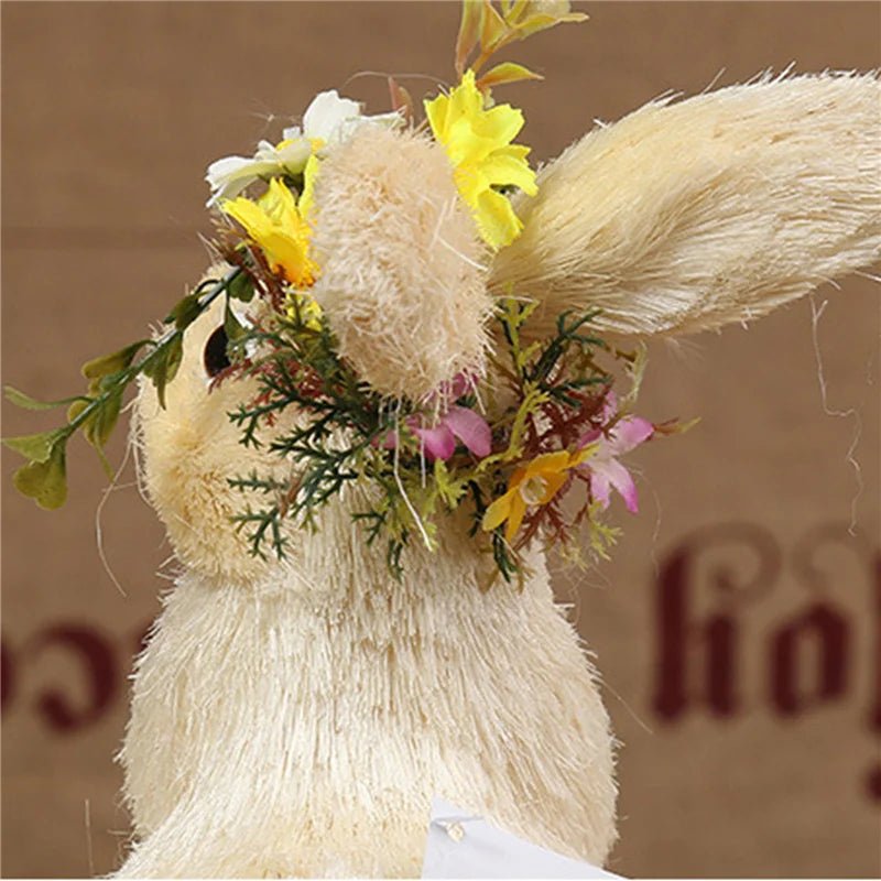 Cute Easter Bunny made from Straws [SELECTION] - ALOE WINGS STORE